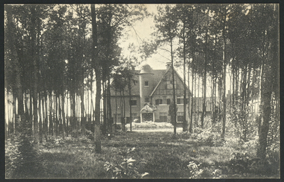 17080 Gezicht op de villa De Bremhorst aan de Rubenslaan te Bilthoven (gemeente De Bilt).